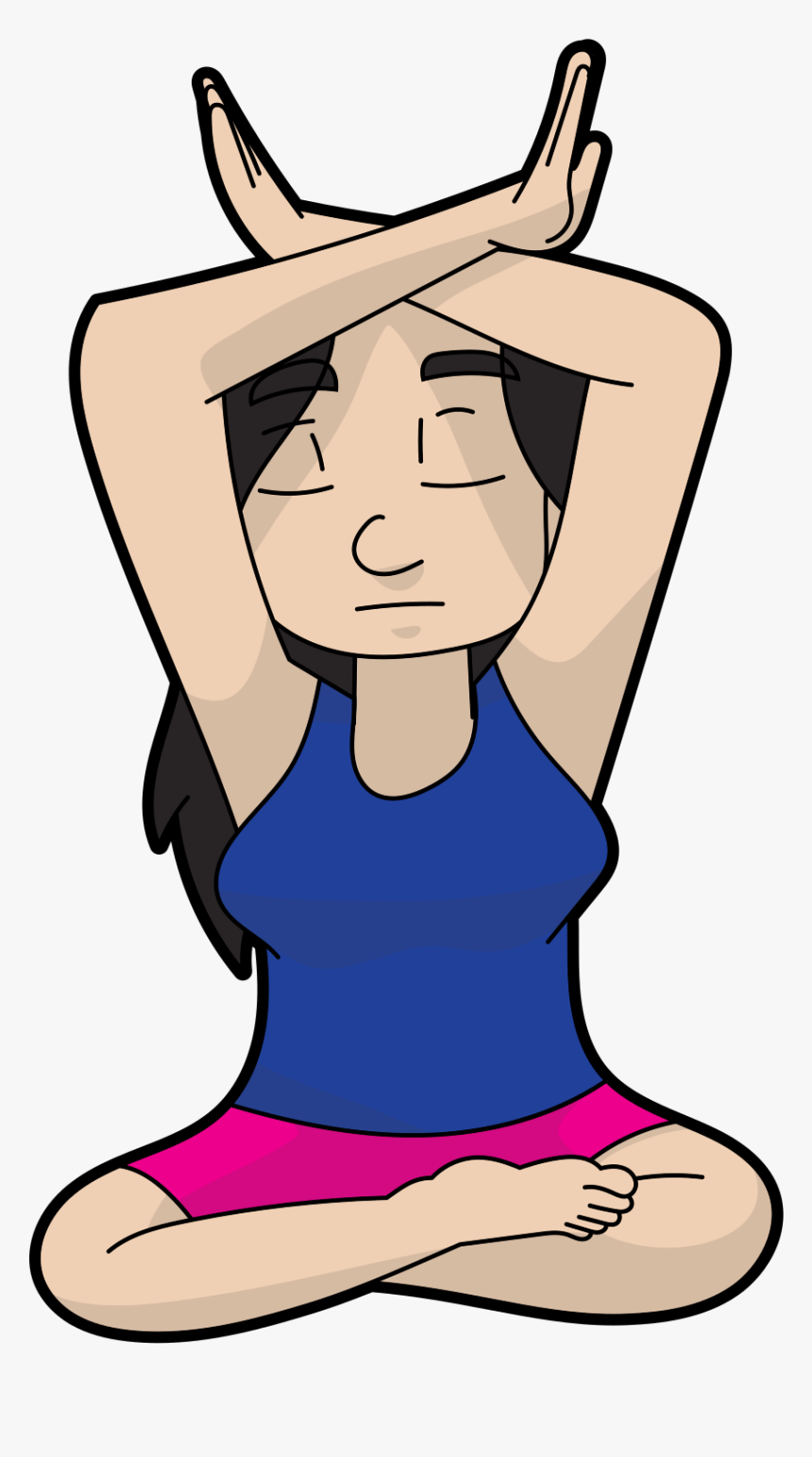 Yoga Cartoon Svg, HD Png Download, Free Download