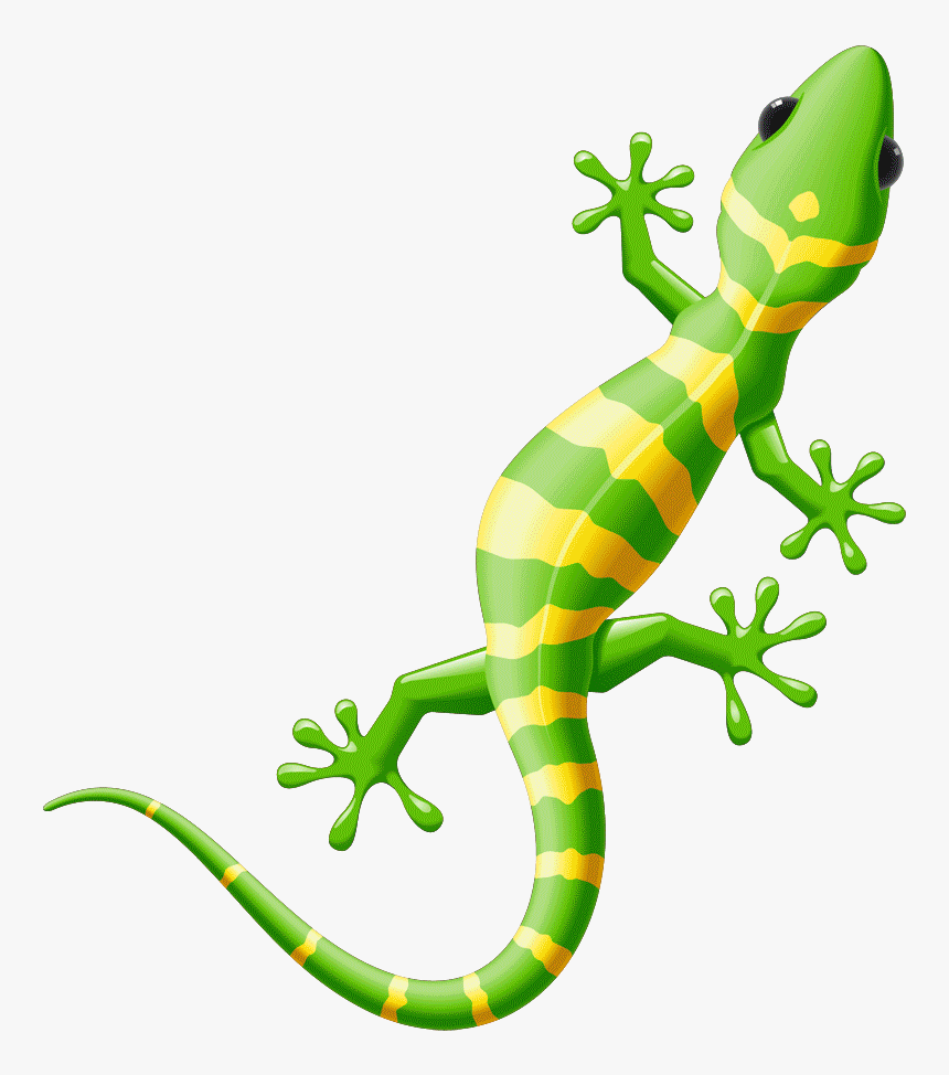 Iguana Clipart Yellow Spotted Lizard Free Clipart On - Lizard Clipart, HD Png Download, Free Download