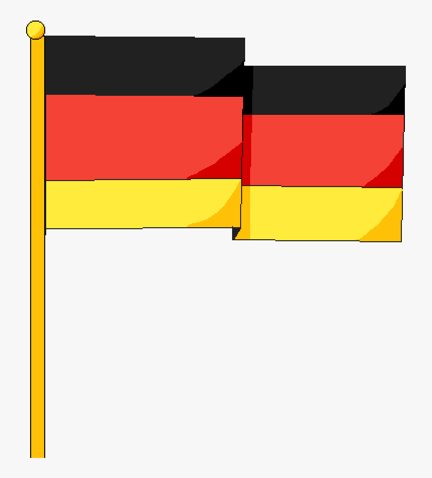 German Flag On A Stick, HD Png Download, Free Download