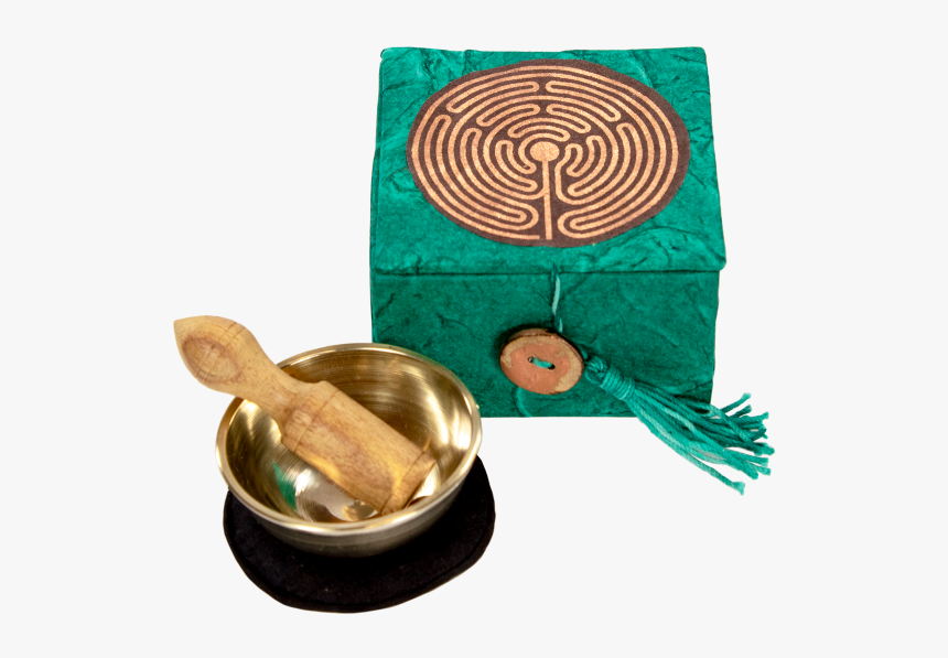 Labyrinth Mini Meditation Singing Bowl - Circle, HD Png Download, Free Download