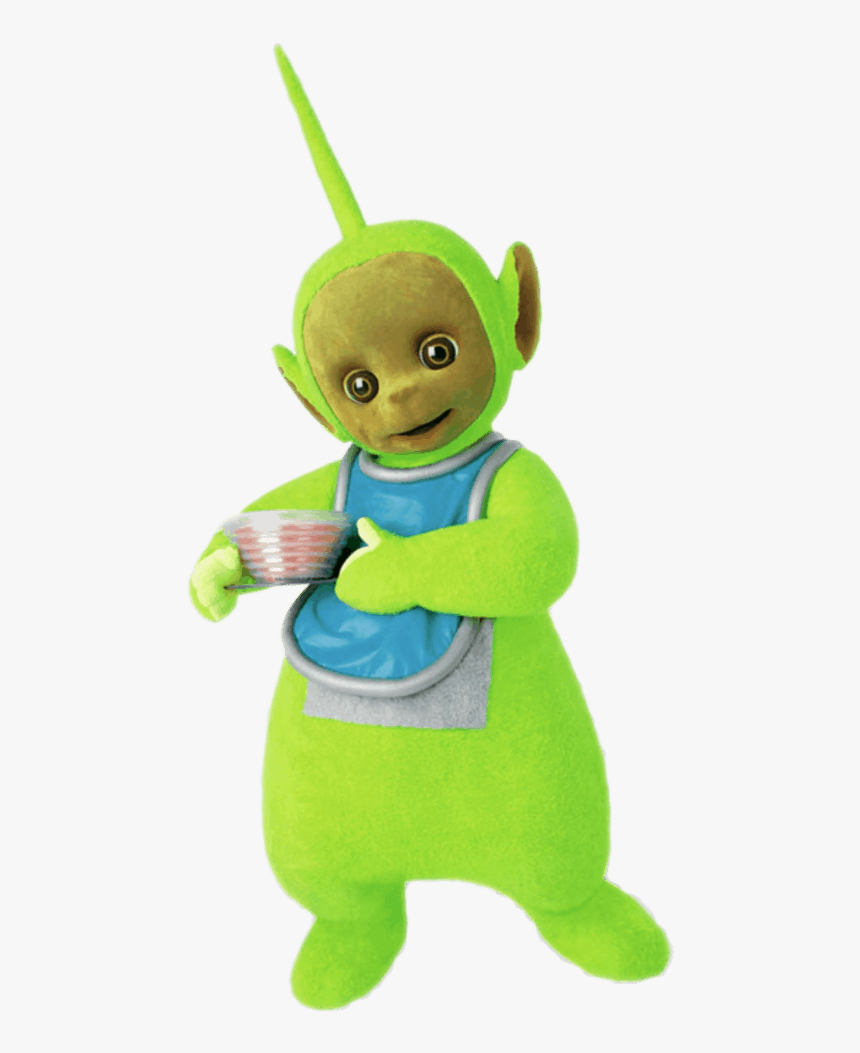 Teletubbies Dipsy Eating - Green Teletubbies Png, Transparent Png, Free Download