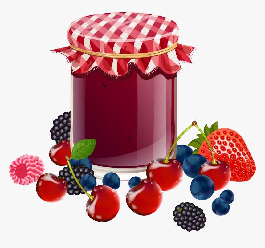 Jam Png Pic - Jam Jar Clip Art, Transparent Png, Free Download