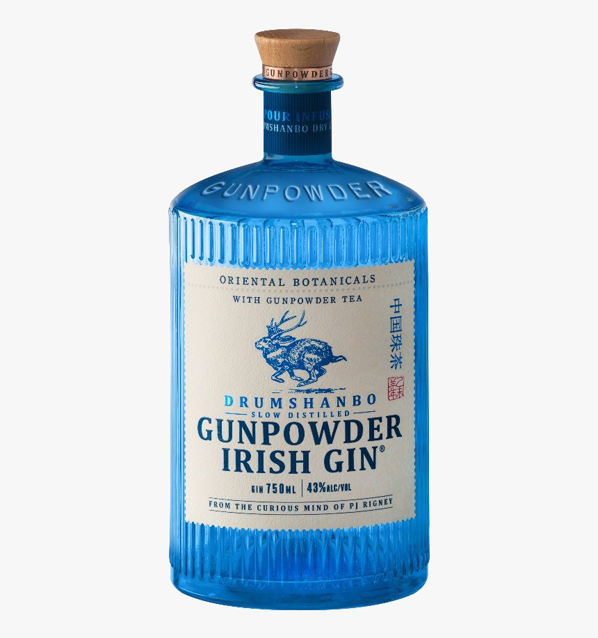 Gunpowder Bottle - Drumshanbo Gunpowder Irish Gin, HD Png Download, Free Download