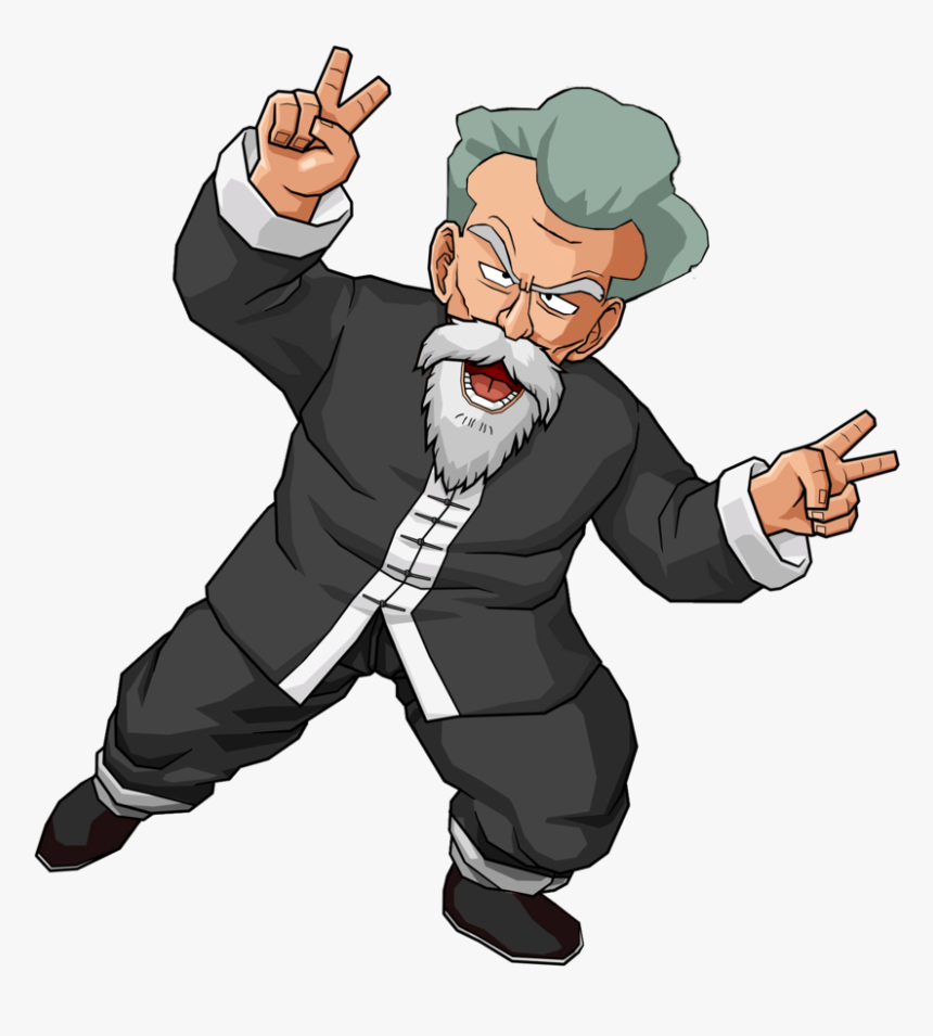 Jackie Chan Confused Transparant Png - Master Roshi Transparent, Png Download, Free Download