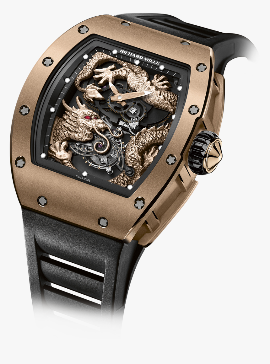 Richard Mille Rm 057-tourbillon Dragon - Richard Mille Rm 57 01, HD Png Download, Free Download