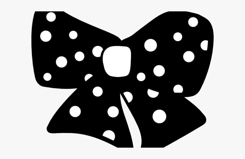 Polka Dot Clipart - Polka Dot Bow Clipart, HD Png Download, Free Download