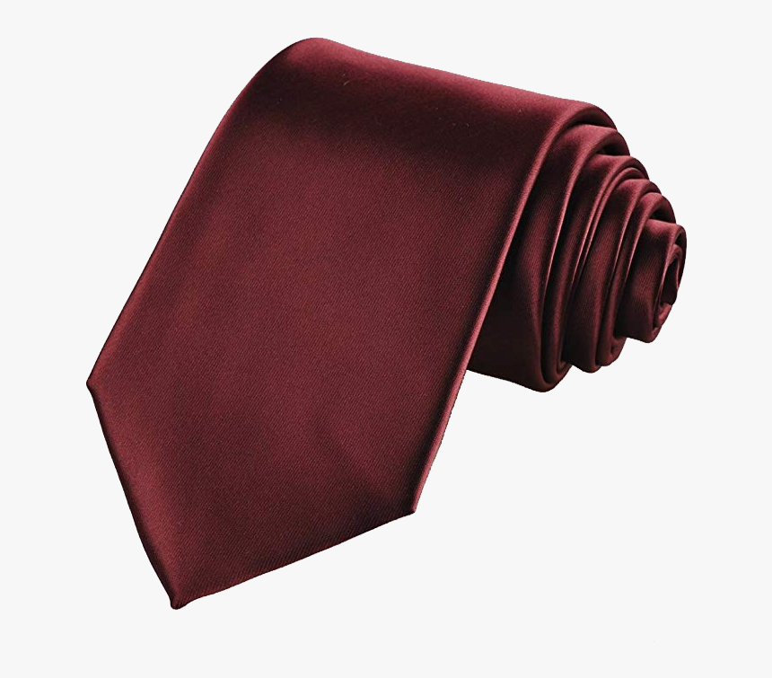 Solid Burgundy Tie By Kissties - Borgoña Corbata, HD Png Download, Free Download