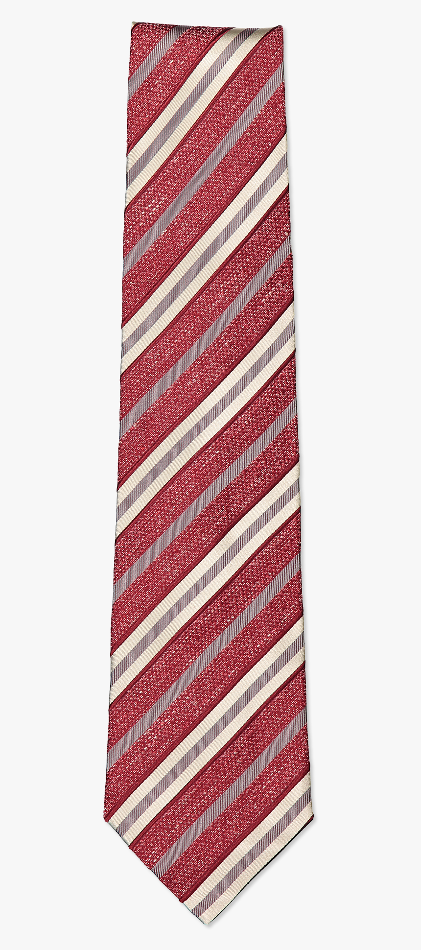 Red Stripe Neck Tie - Mobile Phone, HD Png Download, Free Download