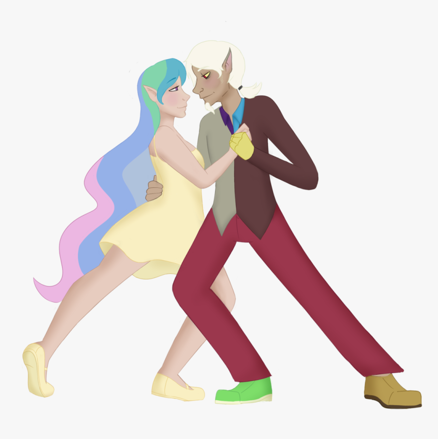 Andrewbebi, Dancing, Discord, Dislestia, Elf Ears, - Cartoon, HD Png Download, Free Download