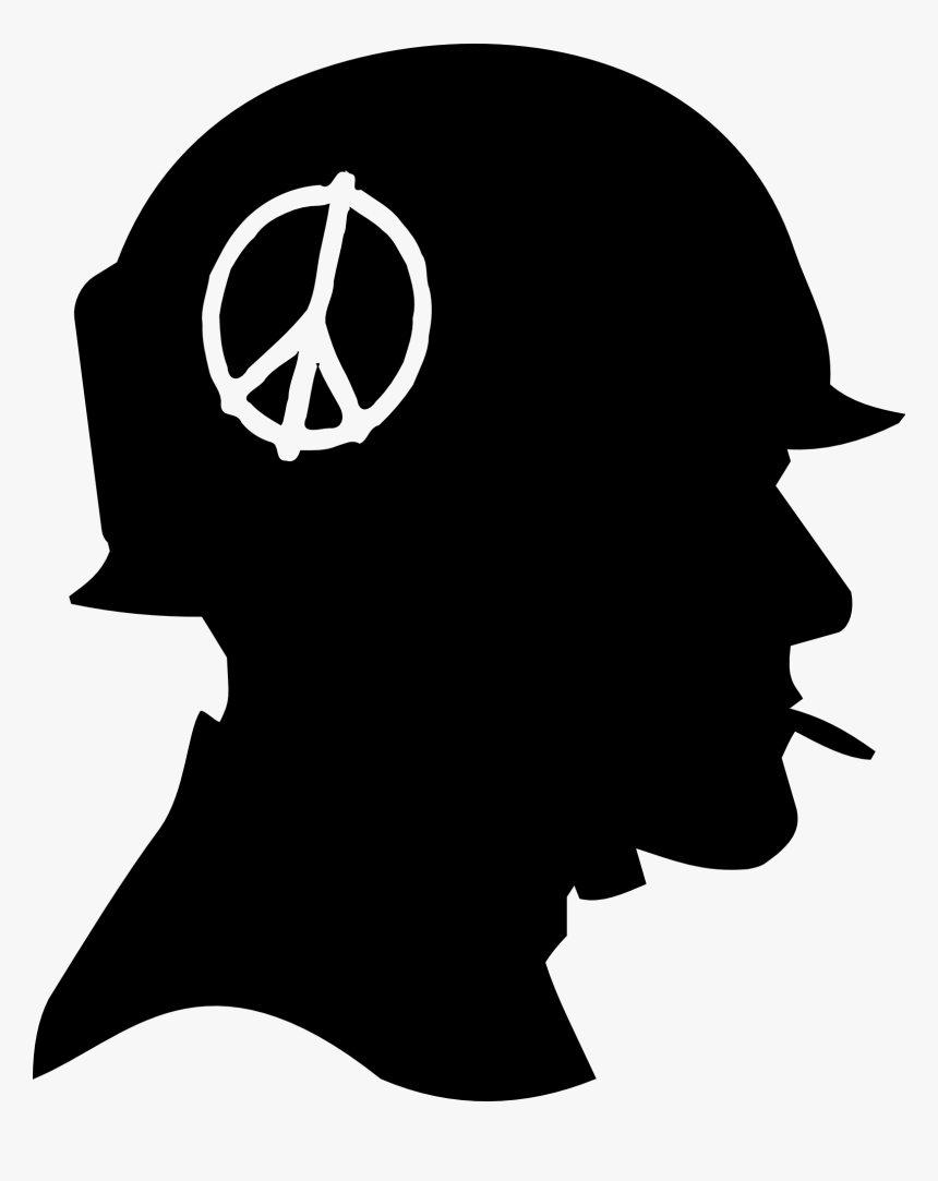 Soldier Army Silhouette Military - Vietnam Soldier Silhouette, HD Png Download, Free Download