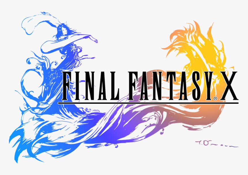 Final Fantasy X Logo Png - Final Fantasy X Title, Transparent Png, Free Download