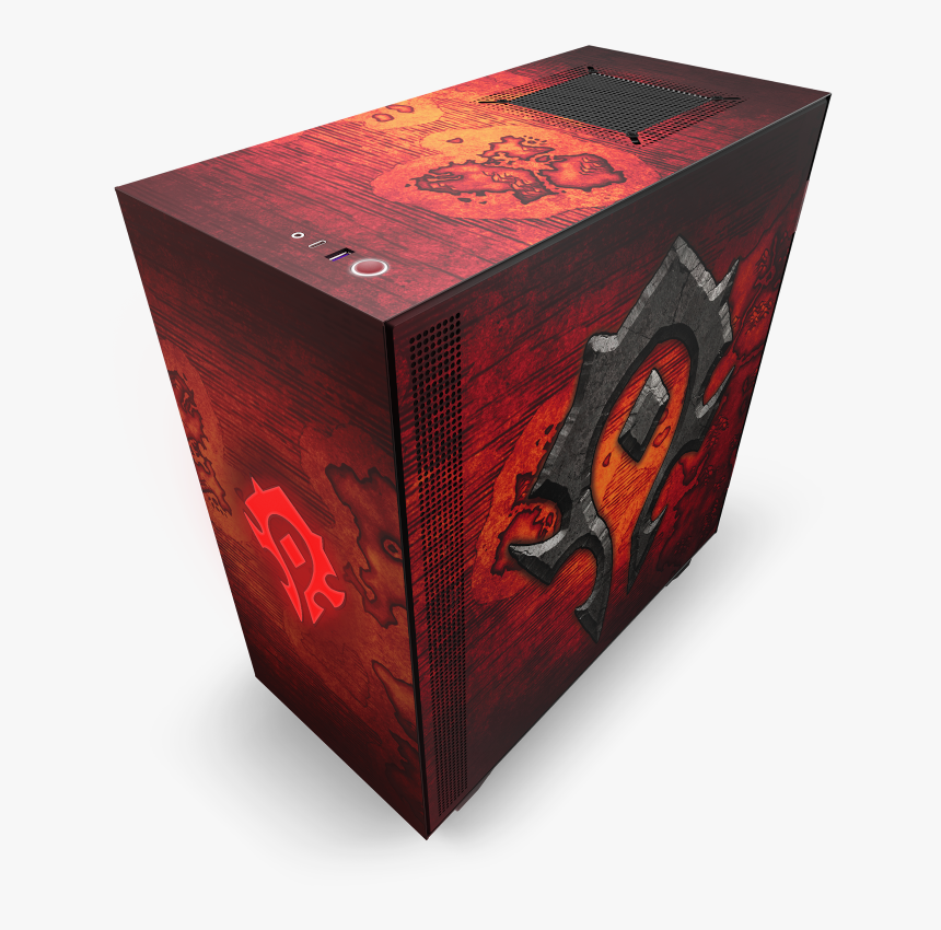 Nzxt H510 World Of Warcraft Pc Case - Nzxt World Of Warcraft, HD Png Download, Free Download