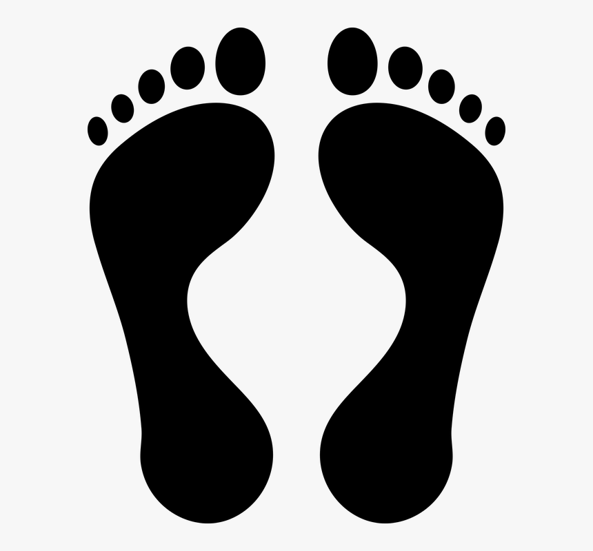 Footprint Computer Icons Clip Art - Footprint Right And Left, HD Png Download, Free Download