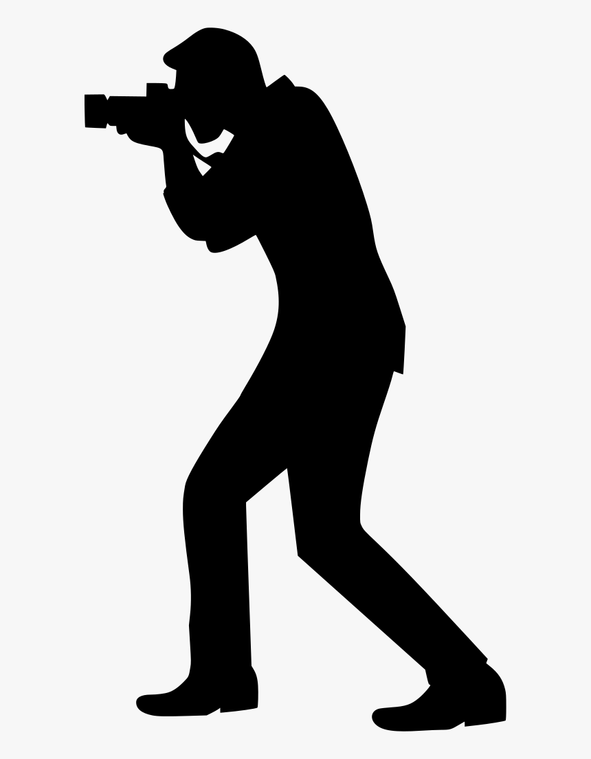 Man With Camera Silhouette, HD Png Download, Free Download