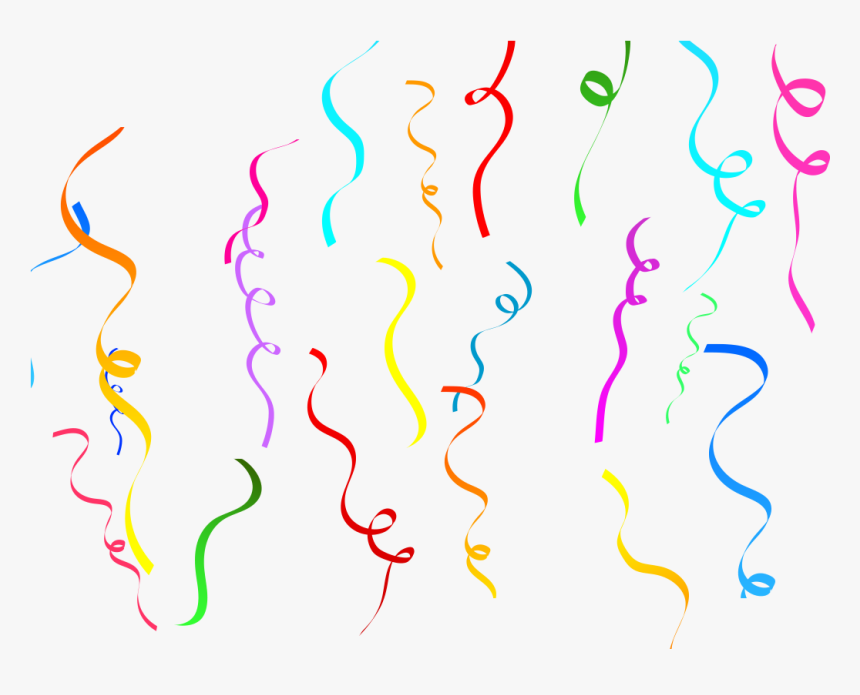 Transparent Fun Fact Png - Falling Confetti Background, Png Download, Free Download