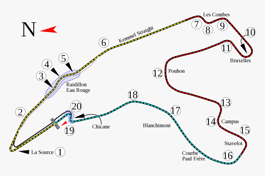 Spa Circuit, HD Png Download, Free Download