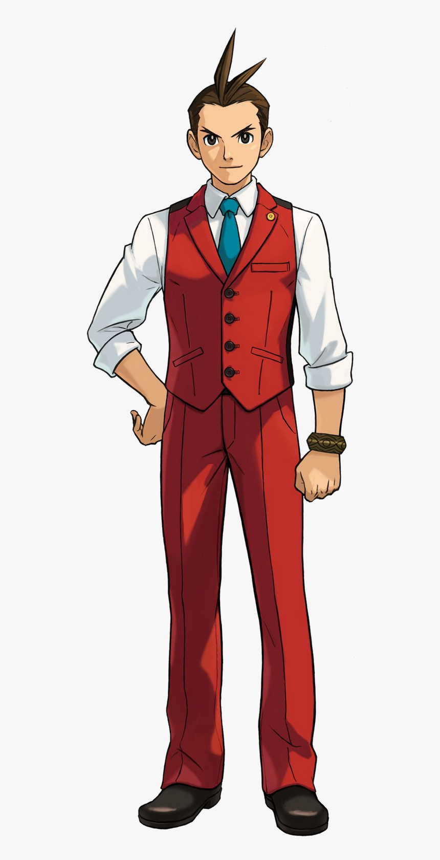 Apollo Justice Full Body, HD Png Download, Free Download