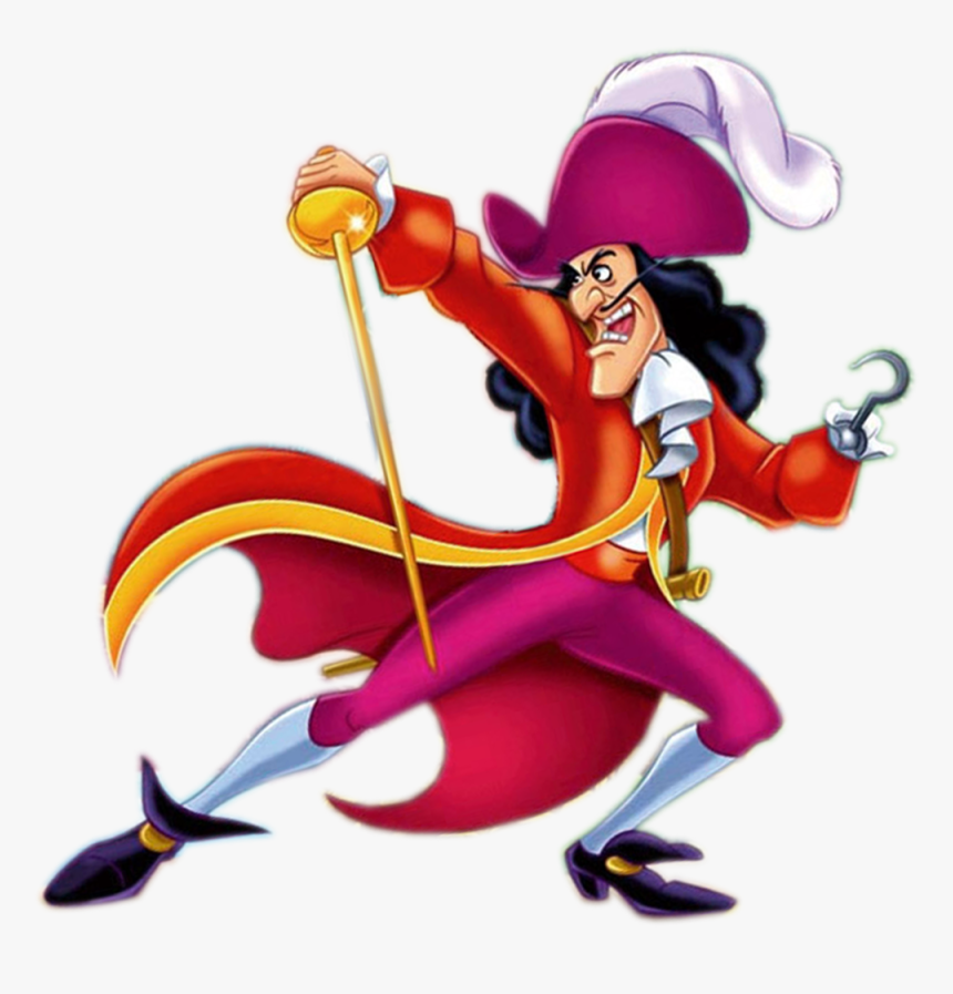 Captain Hook Gallery Pinterest - Captain Hook Peter Pan Characters, HD Png Download, Free Download