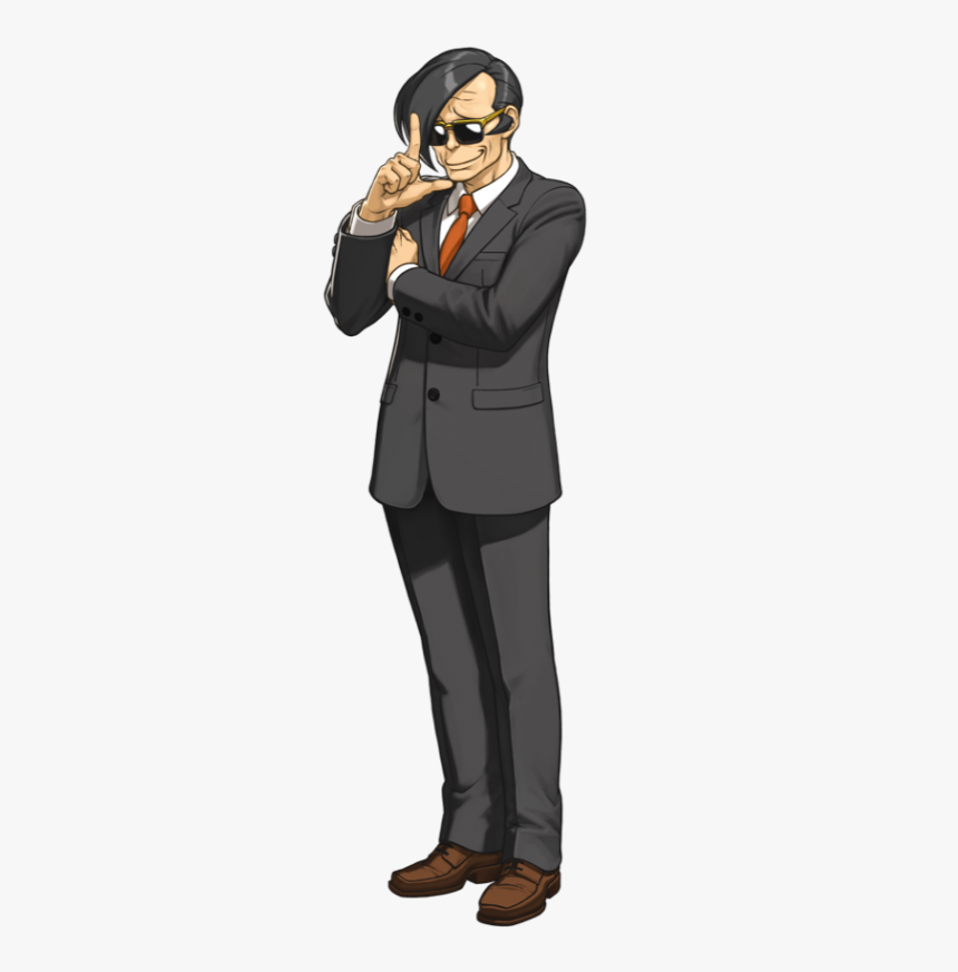 Ace Attorney Gaspen Payne, HD Png Download, Free Download