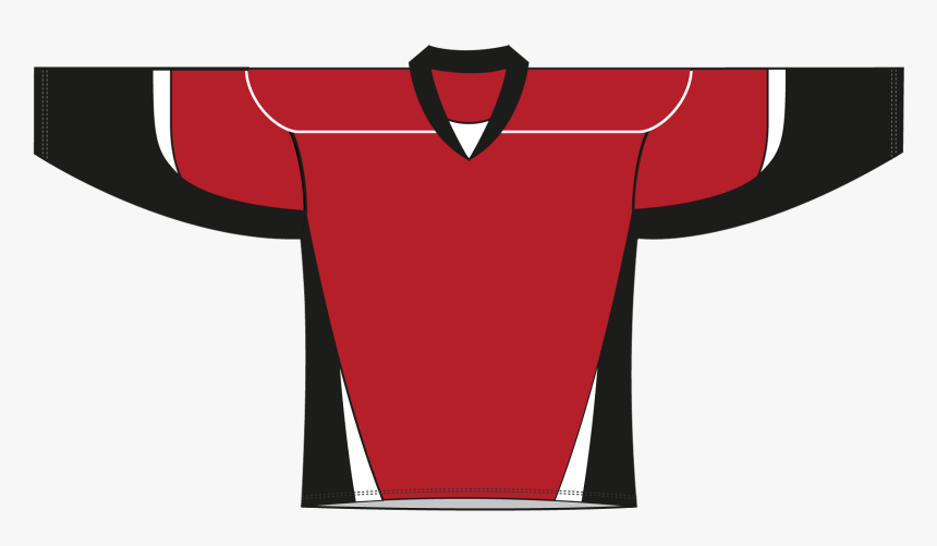 Clipart Shirt Red Shirt - Blue And Red Hockey Jerseys, HD Png Download, Free Download