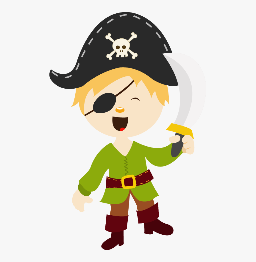 Cartoon , Png Download - Pirate Kids Clipart, Transparent Png, Free Download