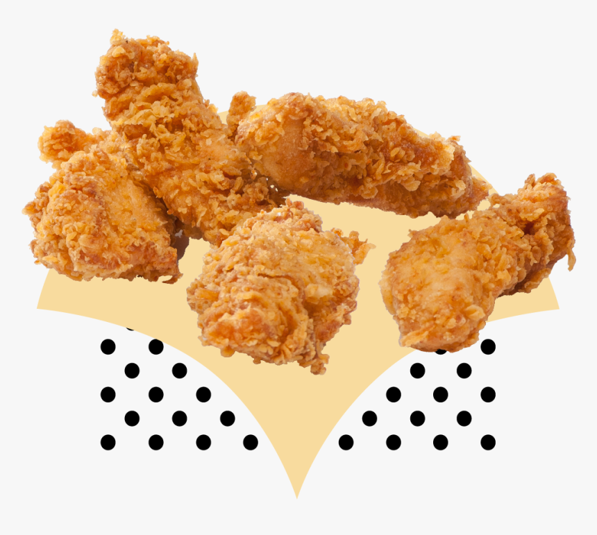 Crunchy Tenders Website Menu-01 - Fried Chicken Wing Png, Transparent Png, Free Download