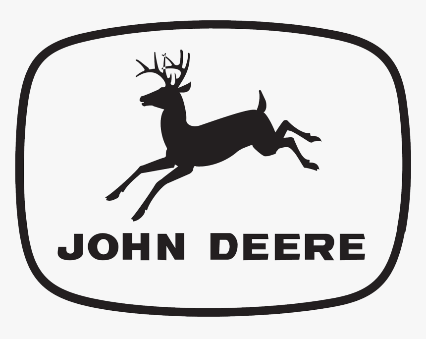 Custom Decal Contour Cut Jd Let S - John Deere Logo Clipart, HD Png Download, Free Download