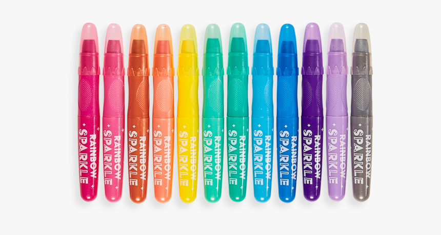 Rainbow Sparkle Watercolor Gel Crayons, HD Png Download, Free Download