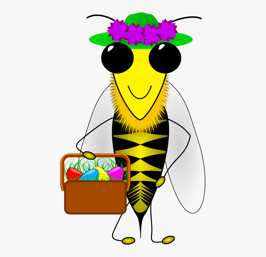 Flower,honey Bee,food - Easter Bee, HD Png Download, Free Download