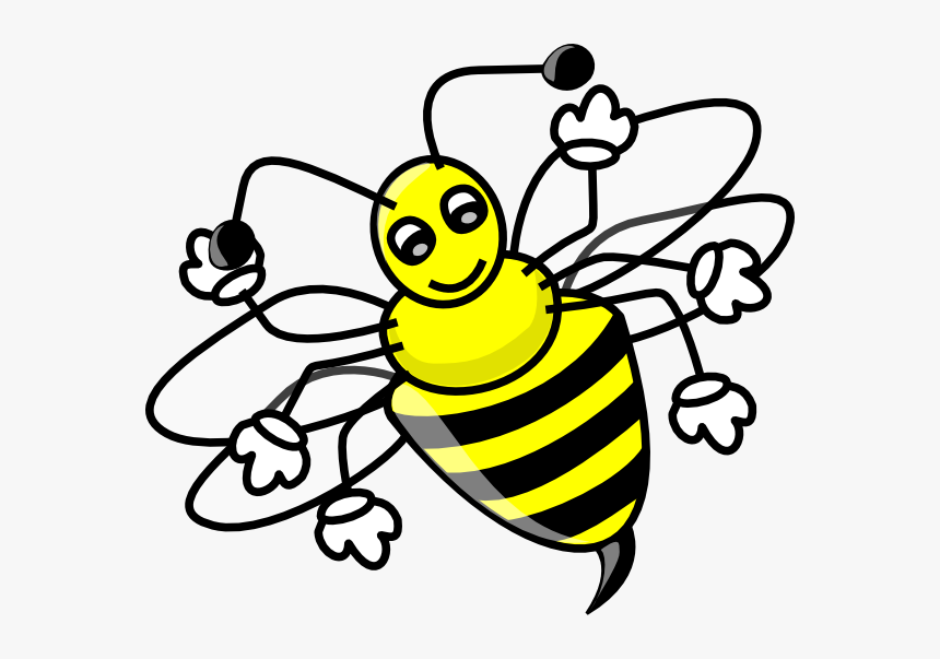 Bee Clipart - Bees Can T Fly Quotes, HD Png Download, Free Download