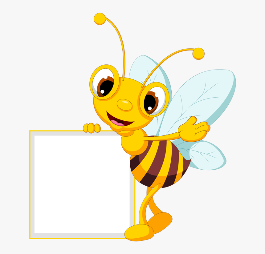 Png Pinterest Bees - Clip Art Bee Name Tag, Transparent Png, Free Download