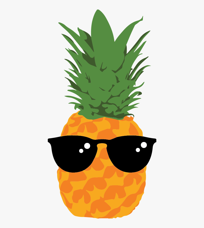 Businesses Can Choose To Participate In The Fruit Challenge - Cartoon Pineapple With Sunglasses, HD Png Download, Free Download