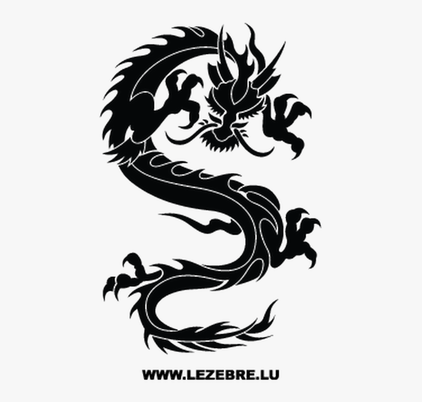 Black Dragon Tattoo Small, HD Png Download, Free Download