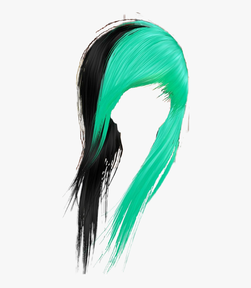 Transparent Scene Girl Hair , Png Download - Scene Hair Transparent, Png Download, Free Download