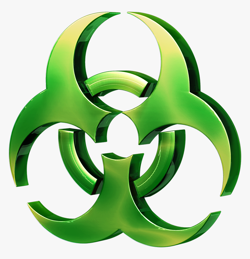 Biohazard Png Clipart , Png Download - Green Biohazard Symbol Png, Transparent Png, Free Download