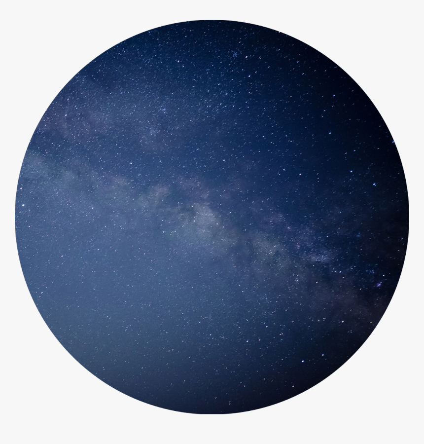Galaxy Stars Circle Space Background Aesthetic Circle