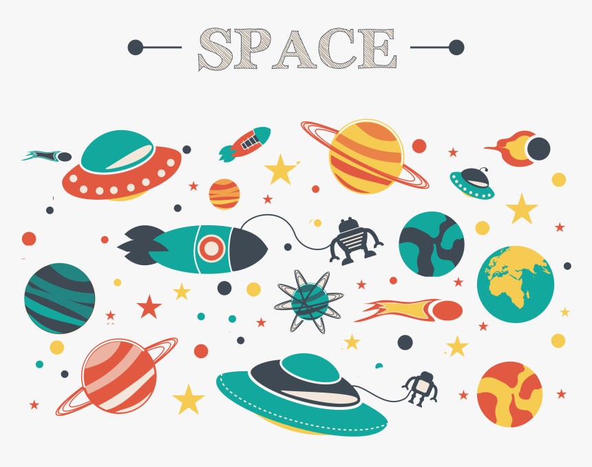 Outer Space Background Png - Space And Universe Cartoon, Transparent Png, Free Download