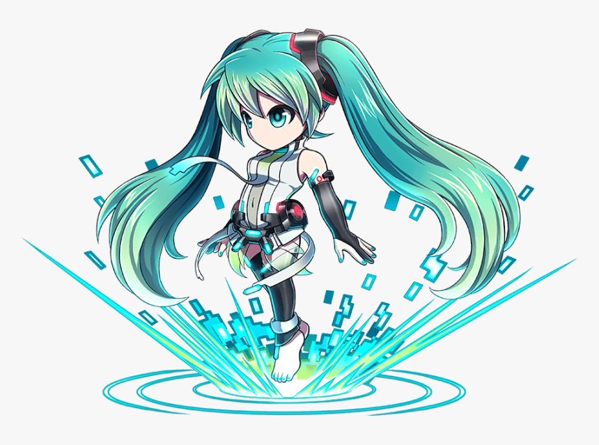 Hatsune Miku Brave Frontier, HD Png Download, Free Download