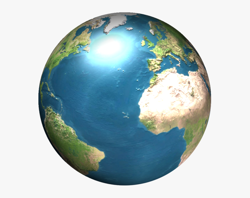 Globe Png - Transparent 3d Earth Icon, Png Download, Free Download