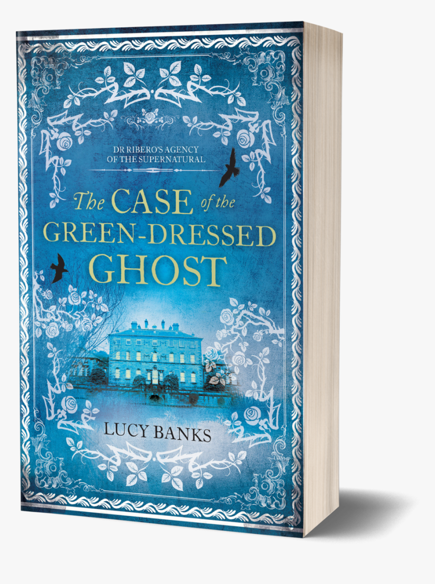 The Case Of The Green Dressed Ghost Book Cover, Blue - Case Of The Green Dress Ghost, HD Png Download, Free Download