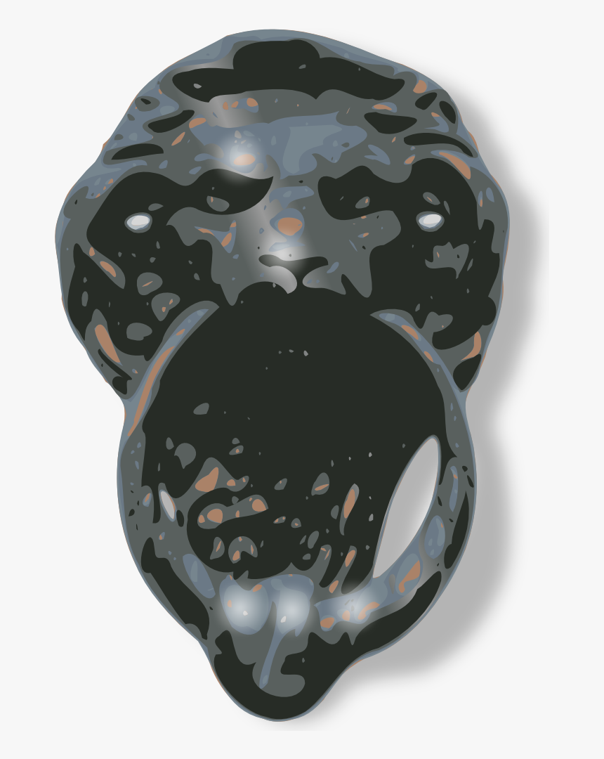 Lion-face Door Knocker - Door Knocker, HD Png Download, Free Download