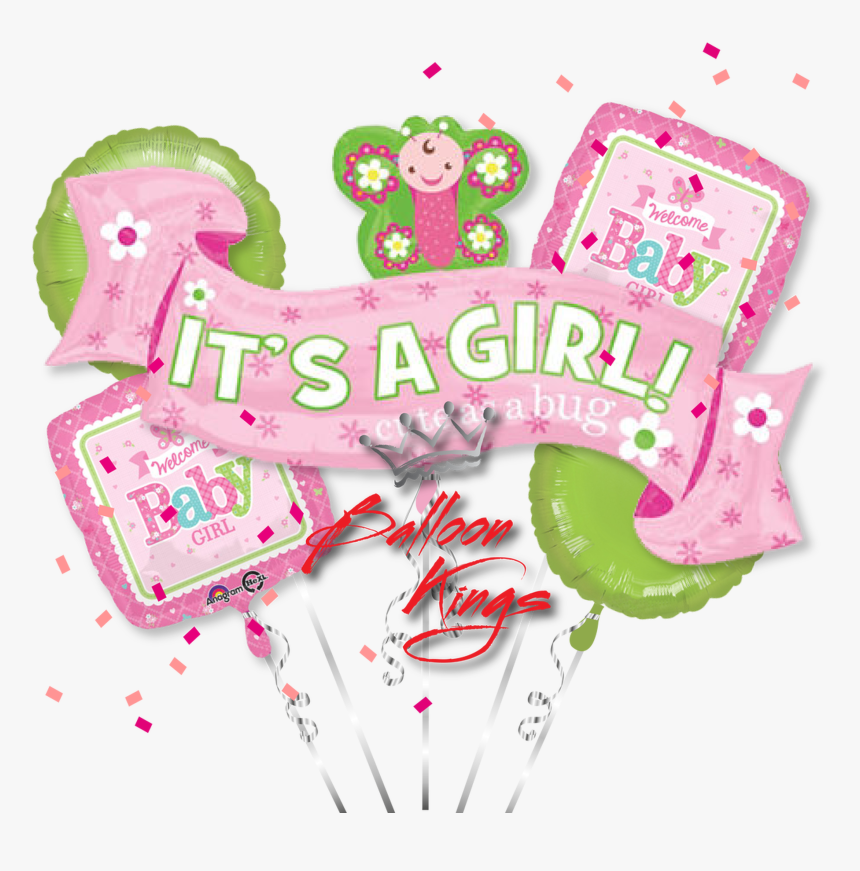 Its A Girl Butterfly Bouquet, HD Png Download, Free Download