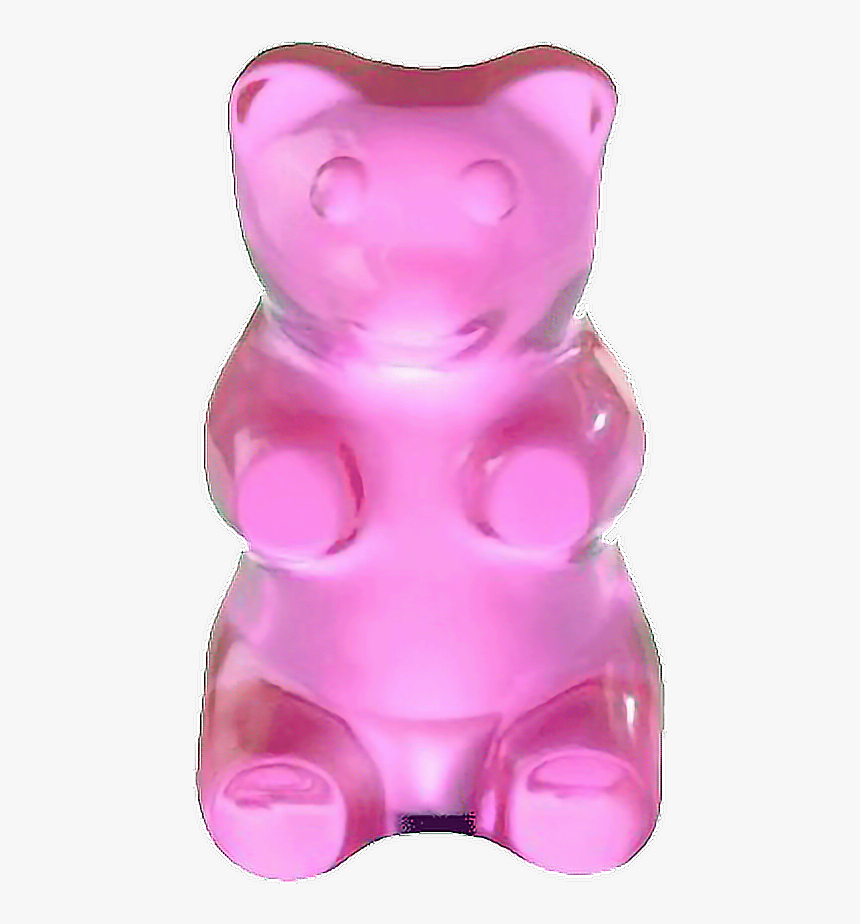 Pink Gummy Gummybear Cutefreetoedit - Red Gummy Bear Haribo, HD Png Download, Free Download