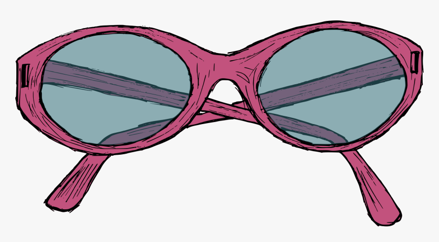 Vintage Eye Glasses Drawing 5 1, HD Png Download, Free Download