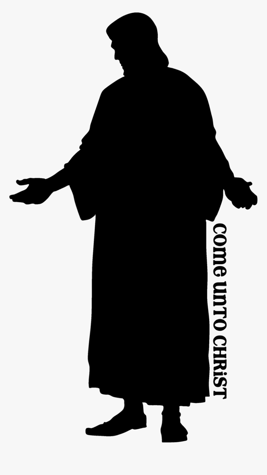 Transparent Jesus Face Png - Jesus Silueta Dando La Mano, Png Download, Free Download