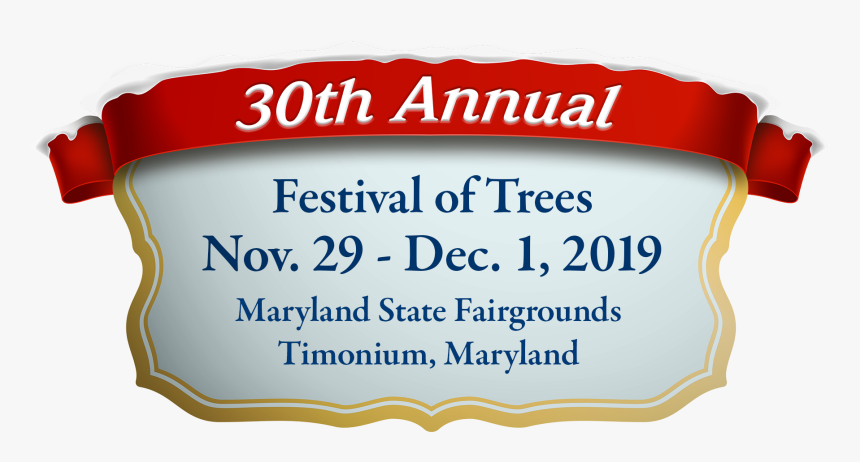 30th Annual Festival Of Trees, November Twenty-nineth - Calligraphy, HD Png Download, Free Download