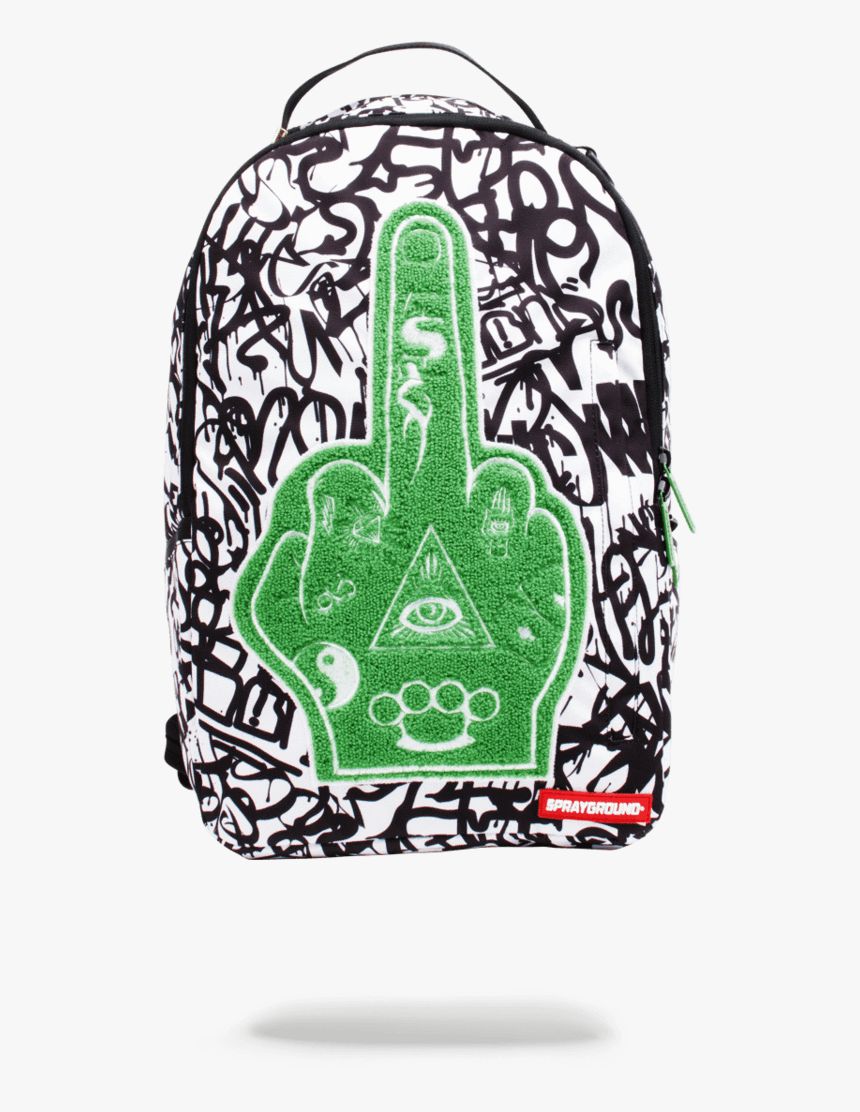 Sprayground- Birdie Backpack - Sprayground Backpack Middle Finger, HD Png Download, Free Download