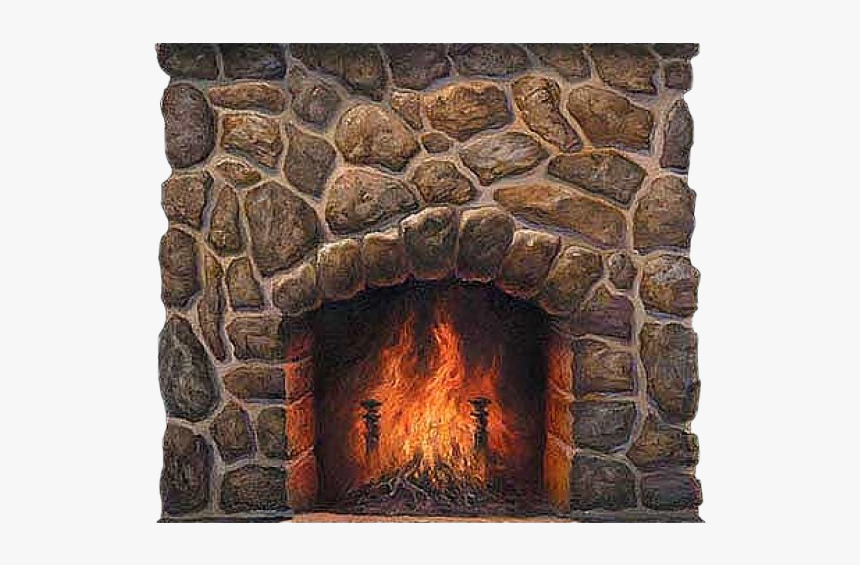 Fireplace Png Image - Christmas Fireplace Png, Transparent Png, Free Download