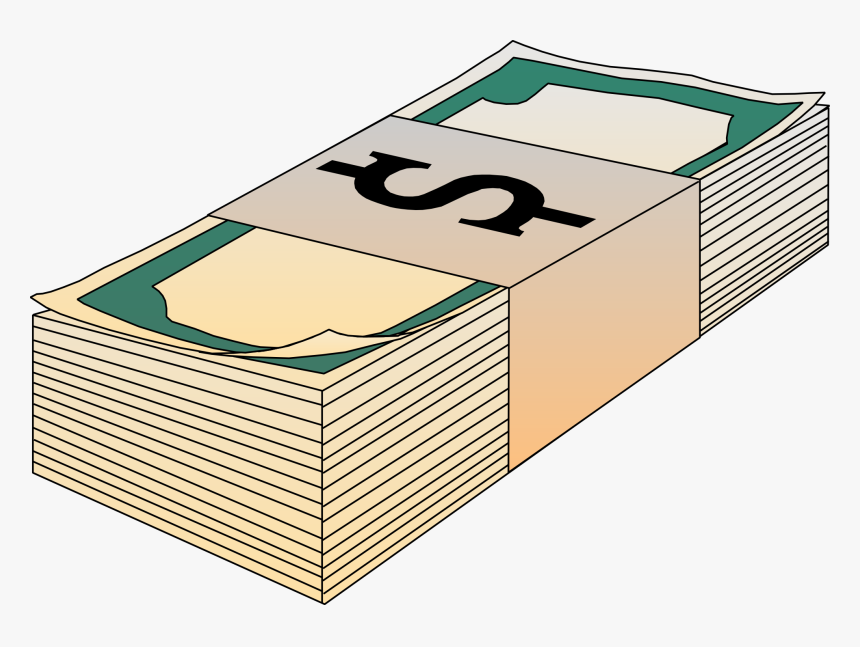 Clipart Money Png Jpg Transparent Stock Stack Of Money - Stack Of Money Clipart, Png Download, Free Download