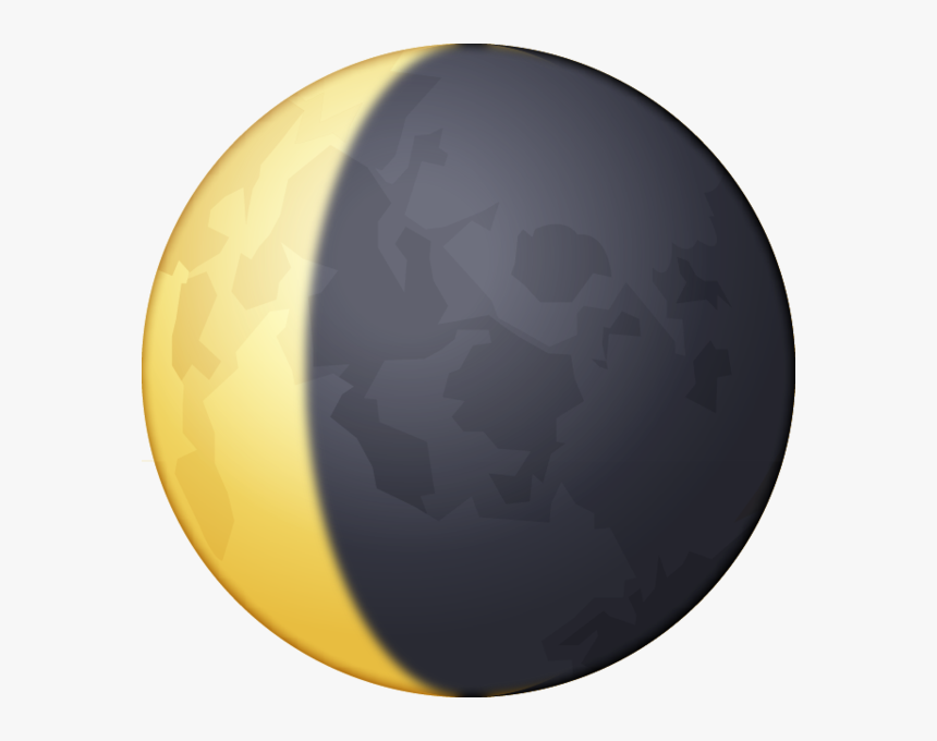 Waning Crescent Png, Transparent Png, Free Download